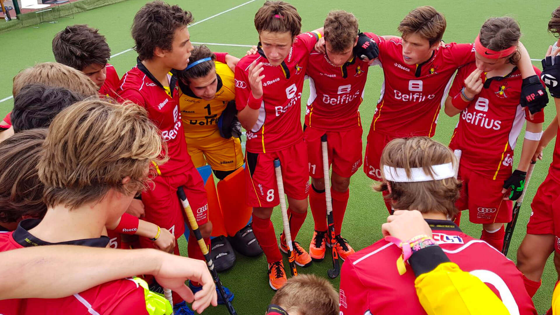 U16 Boys Hockey Belgium