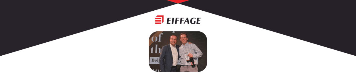 Eiffage heeft de prijs voor de beste scheidsrechter uitgereikt op de gouden stick night 2022