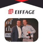 Eiffage heeft de prijs voor de beste scheidsrechter uitgereikt op de gouden stick night 2022