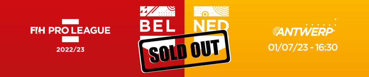 BEL-NED SOLD OUT!