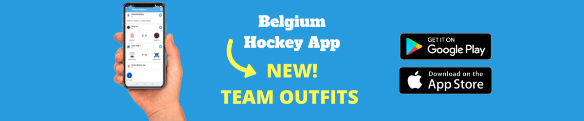 NIEUW – Team outfits in de Hockey Belgium app