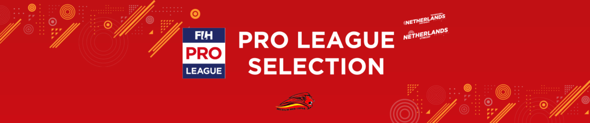 Selectie Red Lions voor de Hockey Pro League en nominaties voor de Olympische selectie