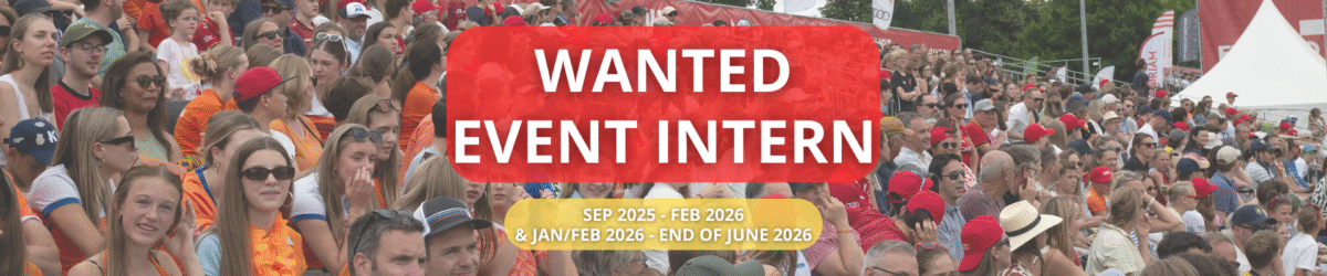 Wanted: Event Intern 2025-2026