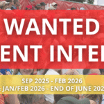 Wanted: Event Intern 2025-2026