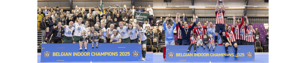 BELFIUS INDOOR HOCKEY FINALS 2025 – Twee spannende zaalfinales om het seizoen af te sluiten