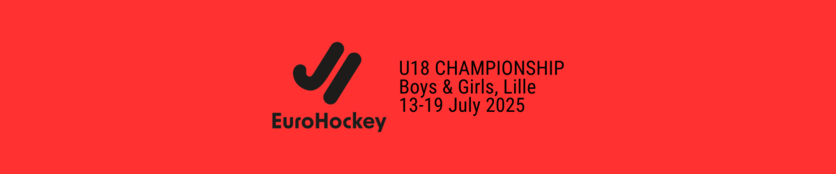 EuroHockey U18 Championships: afspraak in Lille van 13 tot 19 juli 2025